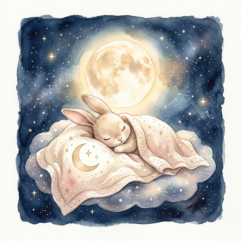 Mila i Księżycowy Króliczek cover artwork
